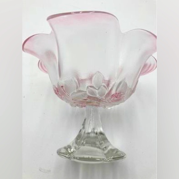 Vintage Mikasa Bella Rose Compote - Picture 3 of 4